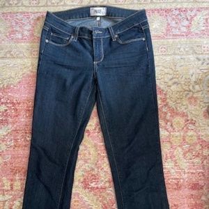 Paige jeans , size 27 (peg straight)